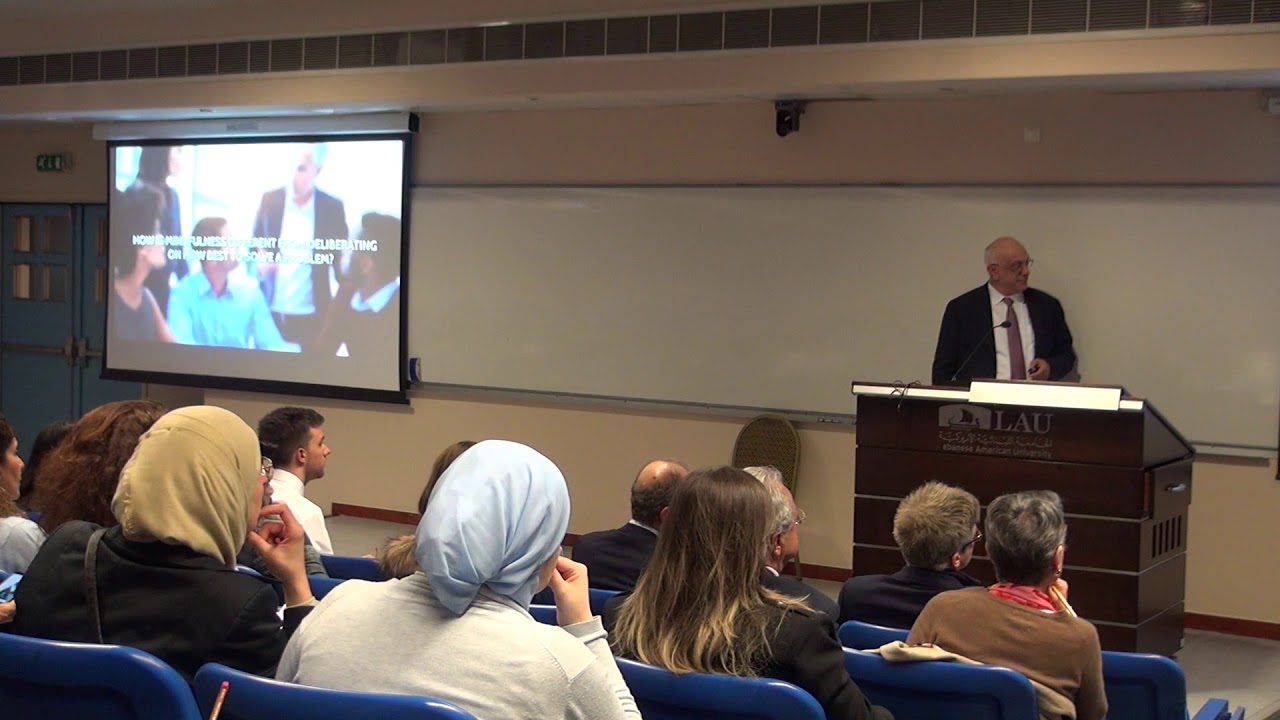 Alumni lecture: Mindfulness at Work: Team & Organizations by David Matta - March 13, 2019