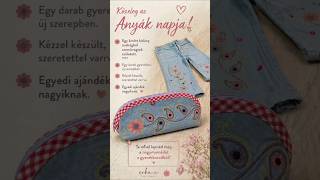 Nadrágból szemüvegtok #sewing #diy #recycling
