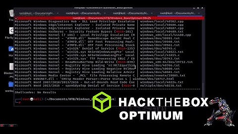 HackTheBox Optimum Walkthrough - Windows Exploitation