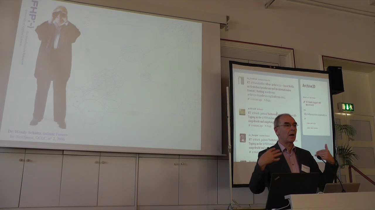 Hans- Christoph Hobohm - Keynote 1: Social Media in Bibliotheken. Besuch bei Digital Immigrants