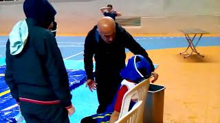 İstanbul Wushu Şampi̇yonasi-Sali̇h -Eleme Maçı- Mavi Köşe