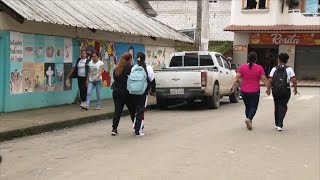 Supuesto atentado contra institución educativa alarmó a padres de familia en Ponce Enríquez