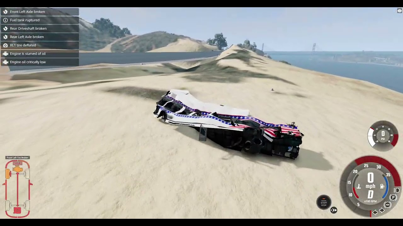 BeamNG drive rallying