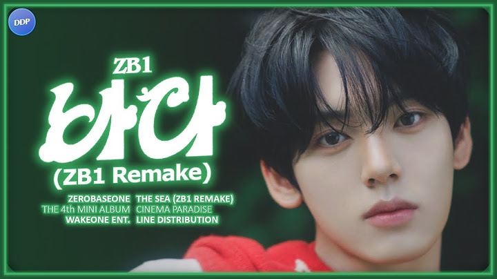 ZEROBASEONE (제로베이스원) - 바다 [The Sea (ZB1 Remake)] (Line Distribution)