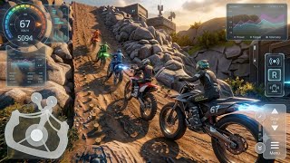Motocross Offroad Bike Simulator | Impossible Stunt And Racing 3D Game | Offroad Outlaws Gameplay screenshot 4