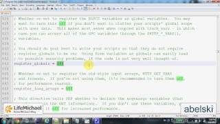 Celebrity The register_globals Configuration in PHP Wealth