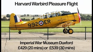 Warbird Harvard Flights - IWM Duxford