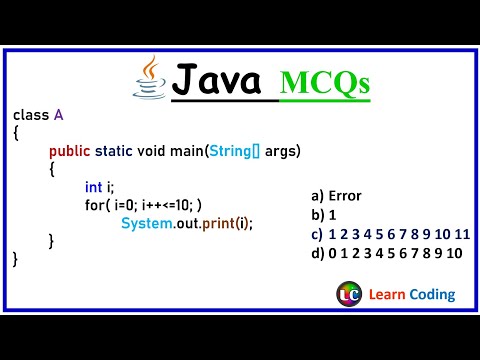 Video: Wat is bytecode in Java Mcq?