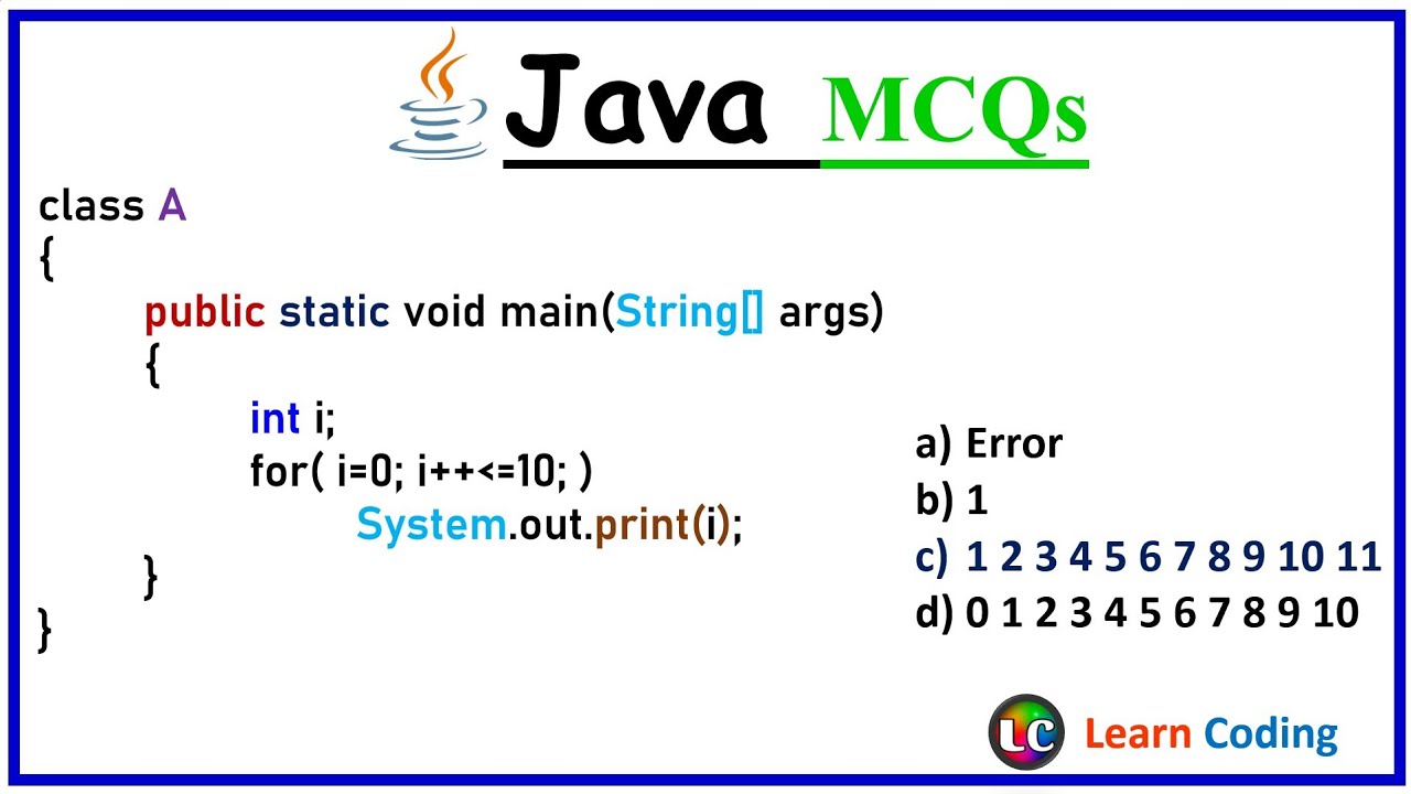 Java multiple