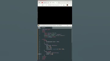 Css Loading Animation Using Html and css - #shorts