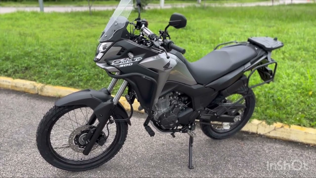 Sahara 300 - Economizei quase 7mil reais - Primeiros acessórios