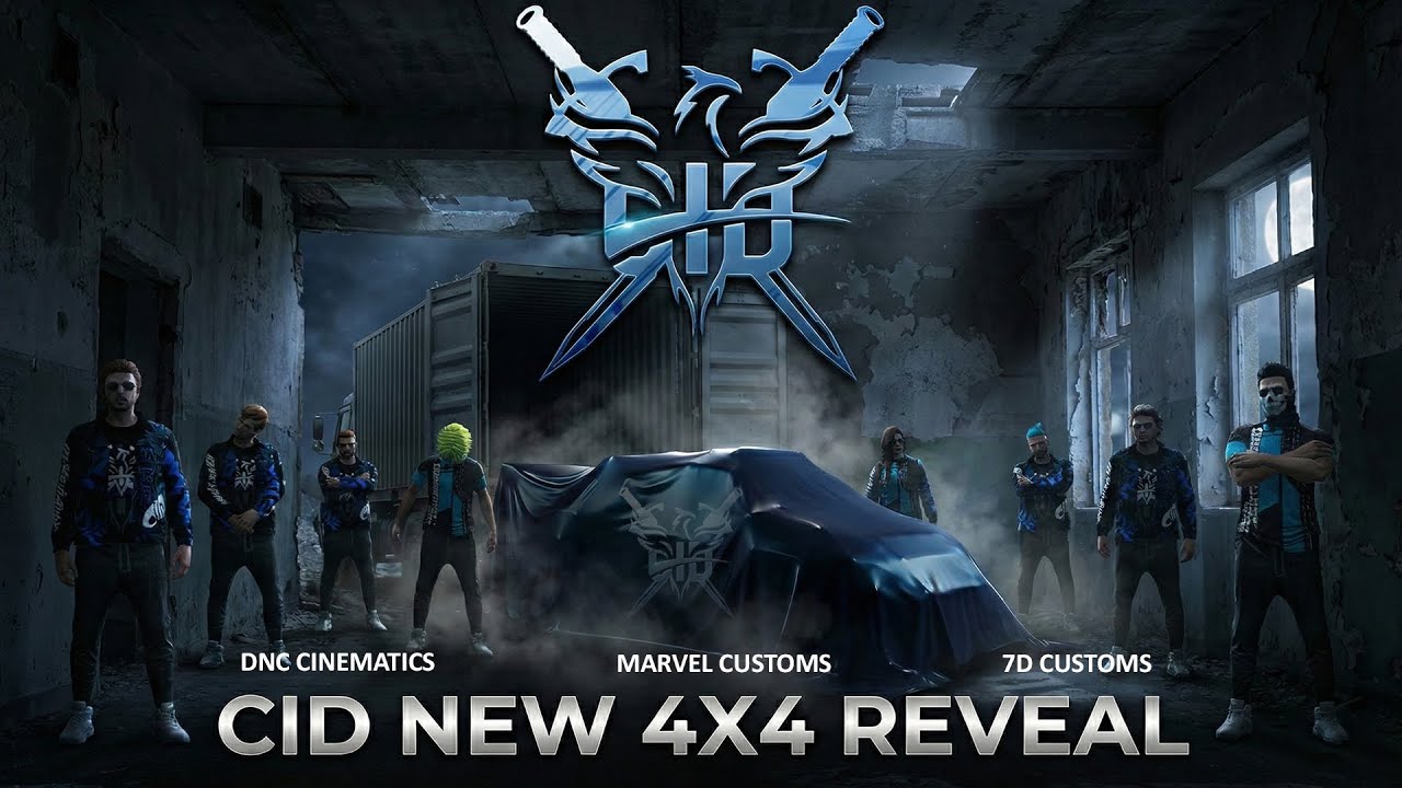 CID GANG VEHICLE 4x4 & New Dress  REVEAL VIDEO  🩵