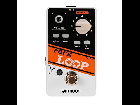 ammoon-pockloop-looper,-esp-ltd-electric-guitar-emg81-&-emg85-pickups,-fender-bronco-40-bass-amp