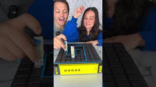 Pac-Man Qouridor Challenge! Make it to other side first to win! #boardgames #games #pacman