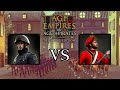 25 Train Crew (AoP) vs 25 Highlanders (AoEIII) (Age of Pirates MOD)