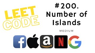 LeetCode #200 Number of Islands - Solution Explained (Java)