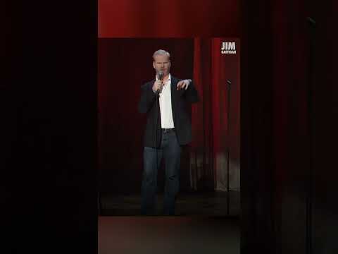I like the challenge of going through revolving doors | Jim Gaffigan
