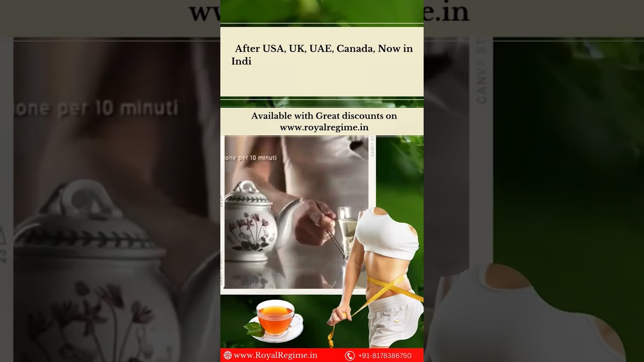 Royal Regime Herbal Slimming Tea. 