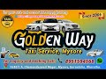Golden Way Taxi in Mysore #GoldenWayTaxiServiceMysore #CabRentalServiceinMysore #Taxi