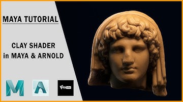 HOW TO CREATE CLAY SHADER IN MAYA AND ARNOLD | VFX VIBE