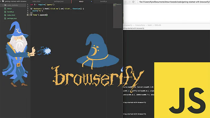 Getting Started with Browserify