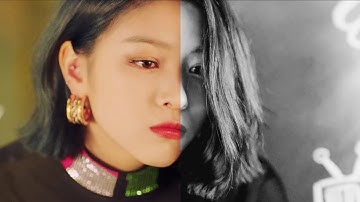 ITZY - WANNABE but every time they say something in English, I put on a filter