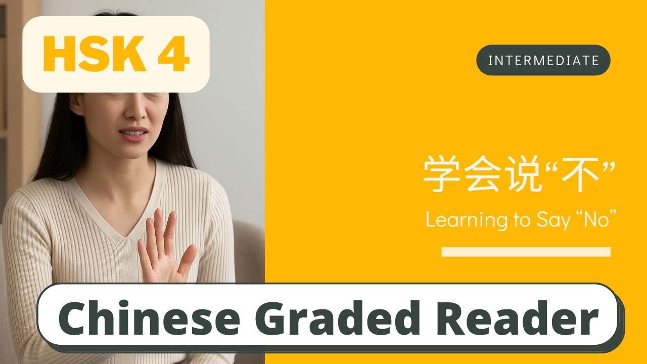 学会说“不” | Intermediate Chinese Reading (HSK 4) | Learn Chinese through News