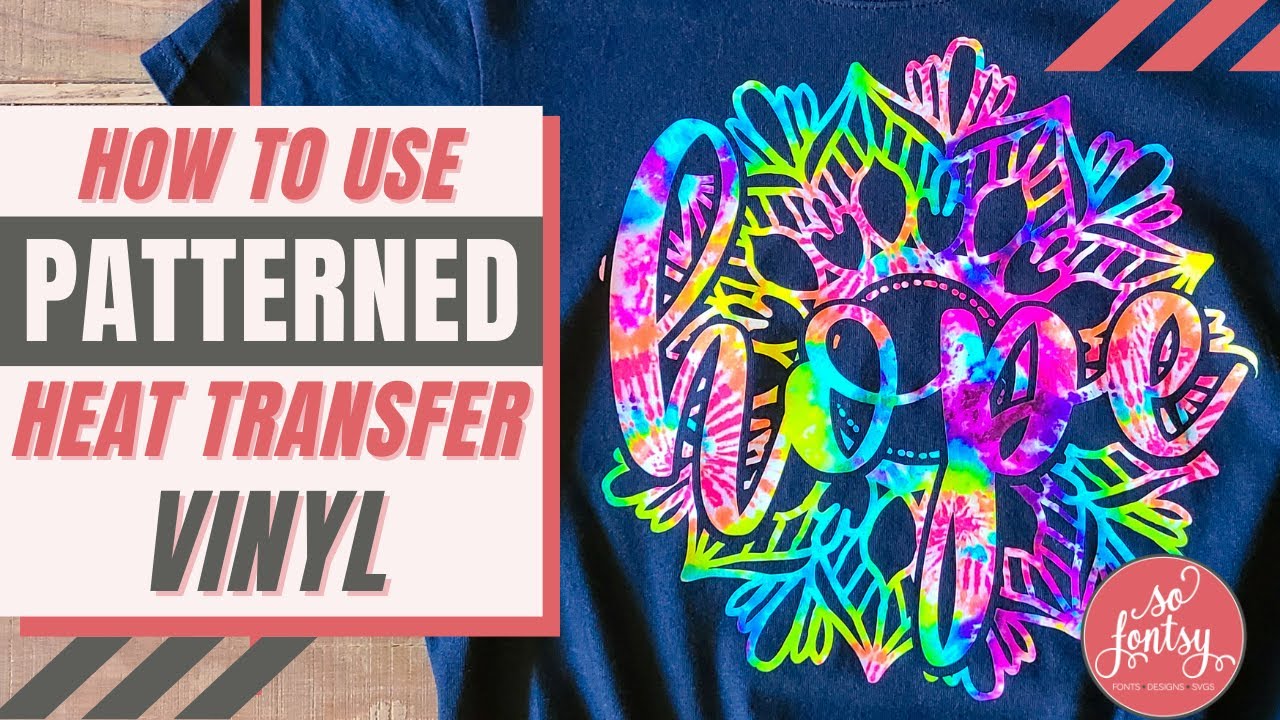 HOW TO USE PRINTABLE HEAT TRANSFER VINYL WITH CRICUT