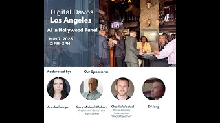 AI in Hollywood Panel Digital.Davos Los Angeles