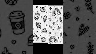 5 easy doodle pattern ideas | simple aesthetic doodles | cute drawing and doodle studio