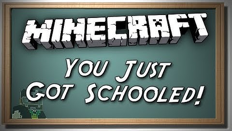 Minecraft: You Just Got Schooled! Adventure w/ Tragar1! |Part 1|