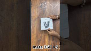 Insta360 X5 Unboxing 🎥 Next-Level 360 Camera! #Insta360 #Unboxing #Tech #Gadget #Vlog #Shorts #360