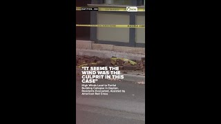 High Winds Lead to Partial Building Collapse, Residents Evacuated, Assisted by American Red Cross