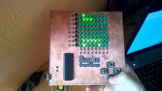 Змейка на микроконтроллере ATMega32