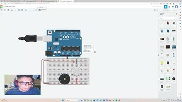 alarma para incendios utilizando Arduino en la herramienta Tinkercad.