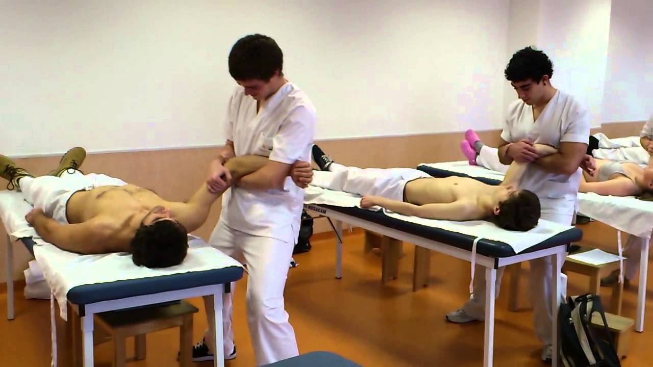 Clases prácticas fisioterapia - YouTube Clases prácticas fisioterapia - YouTube