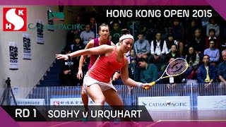 Squash: hong kong open 2015 - women's rd 1 highlights: sobhy v
urquhart