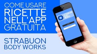 Come funziona il database ricette ingredienti su app strabuon body works screenshot 3