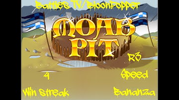BTD Battles MOAB Pit compilation. (R3 Speed Bananza)
