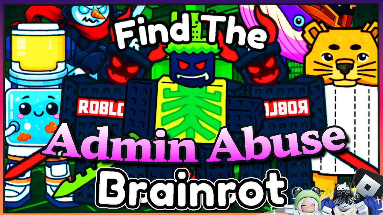 [4k] [🍀MEGA ADMIN ABUSE]🧠Find the Brainrot🧠🎵 - 🎮ROBLOX @yulyonroblox