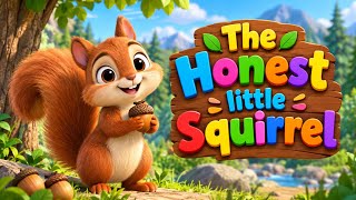 🐿️ The Honest Little Squirrel(Moral story)