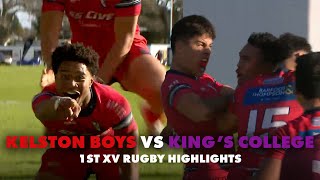 One of the most exciting school rugby teams in the world | King's v Kelston Boys | 1st XV Highlights