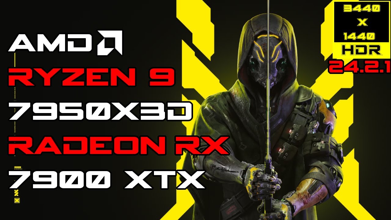 Ghostrunner 2 Max Settings Ultrawide 3440x1440 | RX 7900 XTX | R9 7950X3D