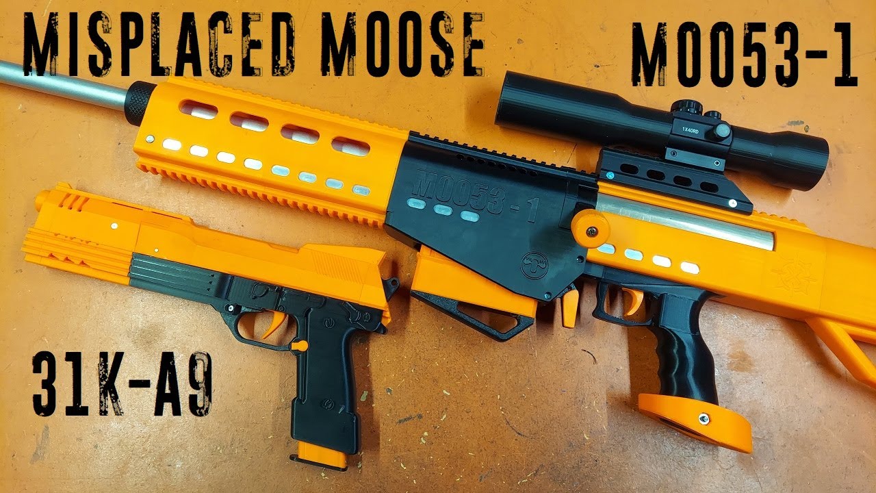 Misplaced Moose - M0053-1 and 31K-A9 - Firing and Review - YouTube