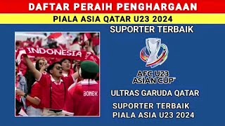 Ultras Garuda Qatar hantar Timnas Garuda Muda Juara-4, Kalah 1-2 dari Irak (AFC Asian Cup U23 Qatar)