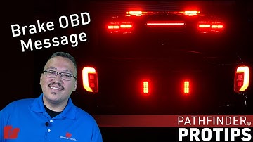 Federal Signal Pathfinder ProTips | Brake OBD Message