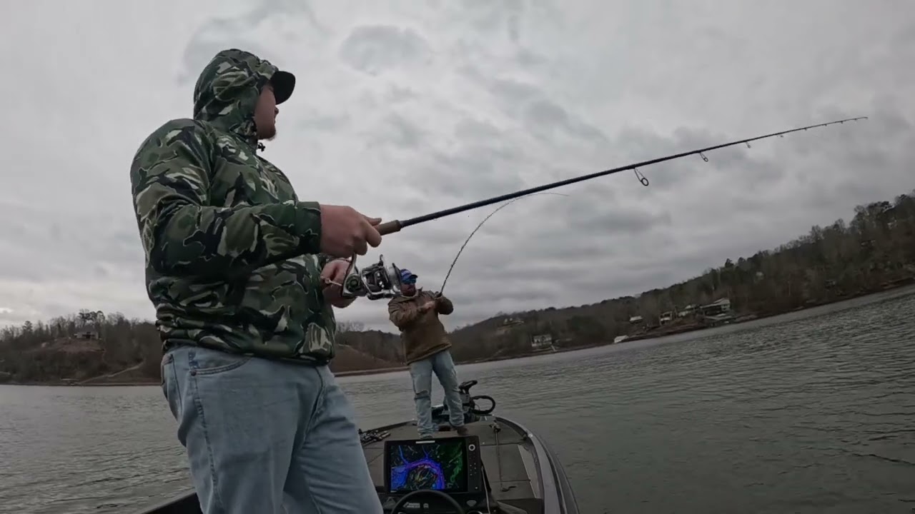 Not winning any checks at Smith Lake today #fishing #bassfishing #tinyfish