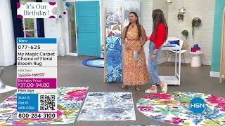 My Magic Carpet Floral Bloom 3' x 5' Rug