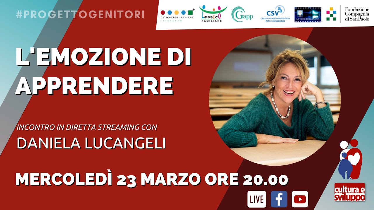 L'emozione di apprendere. Incontro con Daniela Lucangeli 