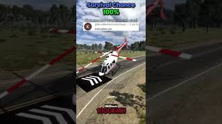 1000Kmh with your request! #beamngdrive #beamng #gaming